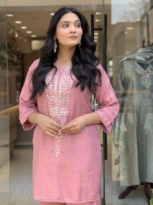 Summer Breeze Co-ord Set - Handblock Printed Cotton Kurti Set by Jaipur Cloth
