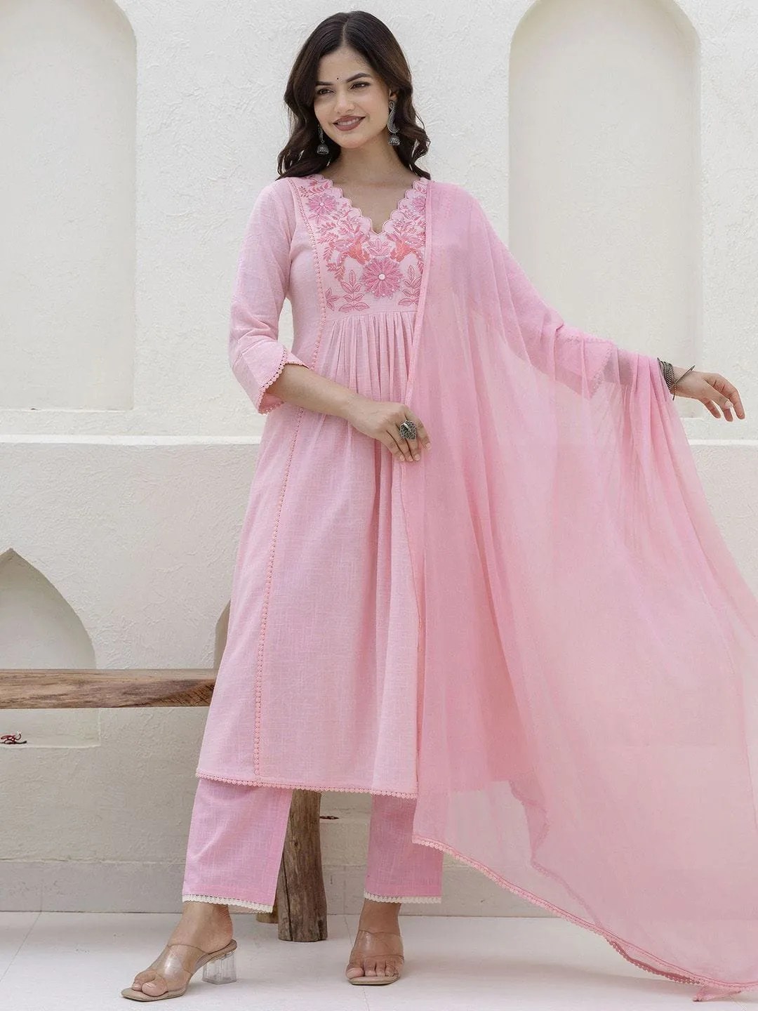 Elegant Cotton Kurta Set