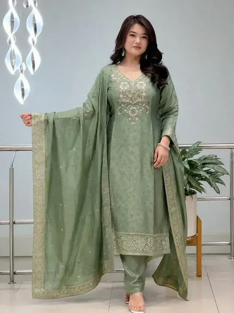 Summer Special Malay Glass Tissue Set - Pure Cotton Ethnic Wear | Jaipur Cloth