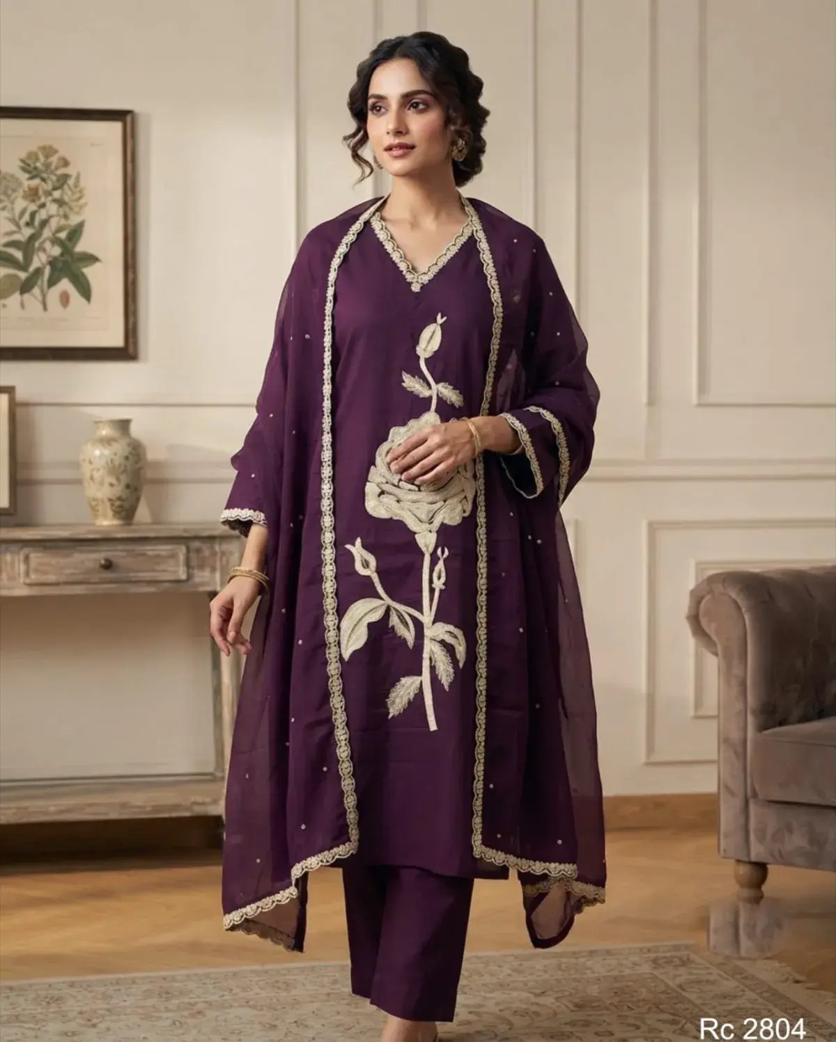 सुंदर सूट सेट - Pure Cotton Anarkali Sets | Jaipur Cloth