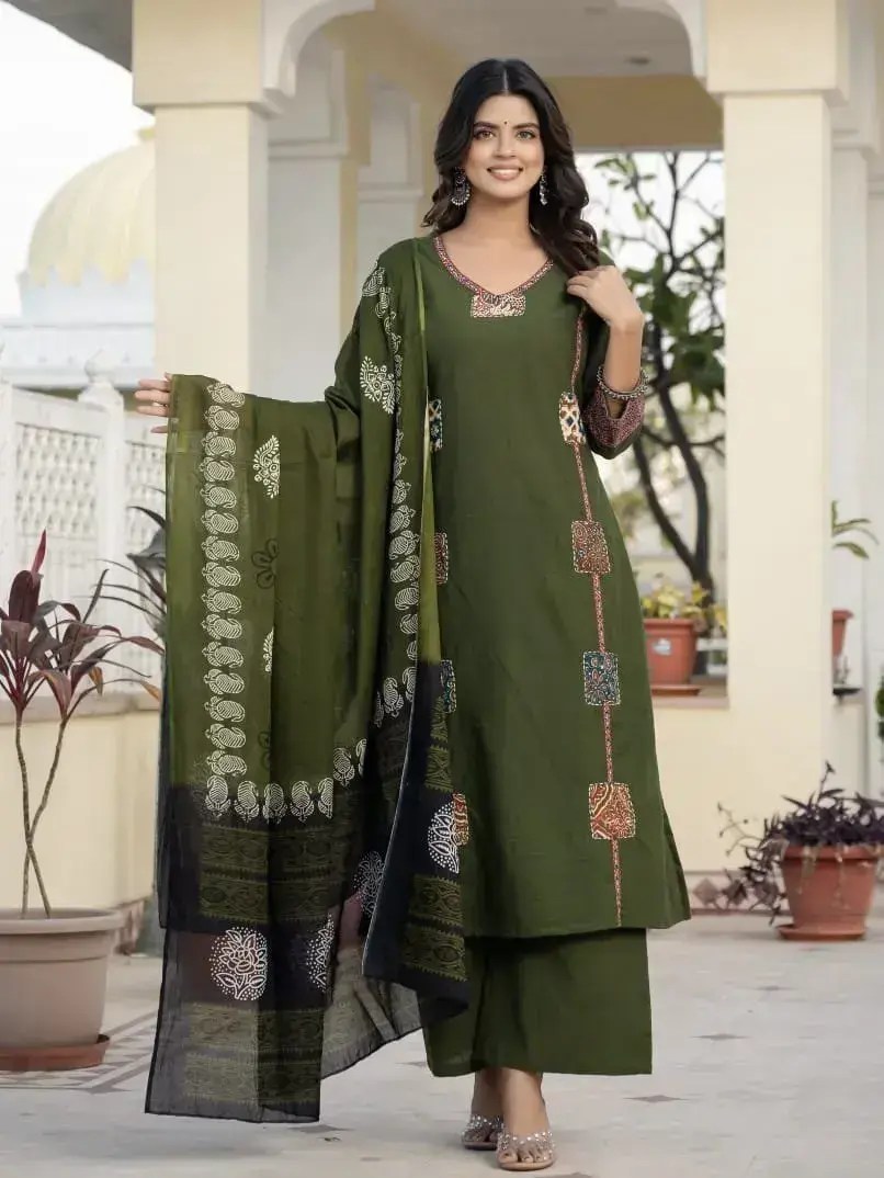 Beautiful Cotton Flex Kurti Set - Pure Cotton Casual Wear | Jaipur Cloth