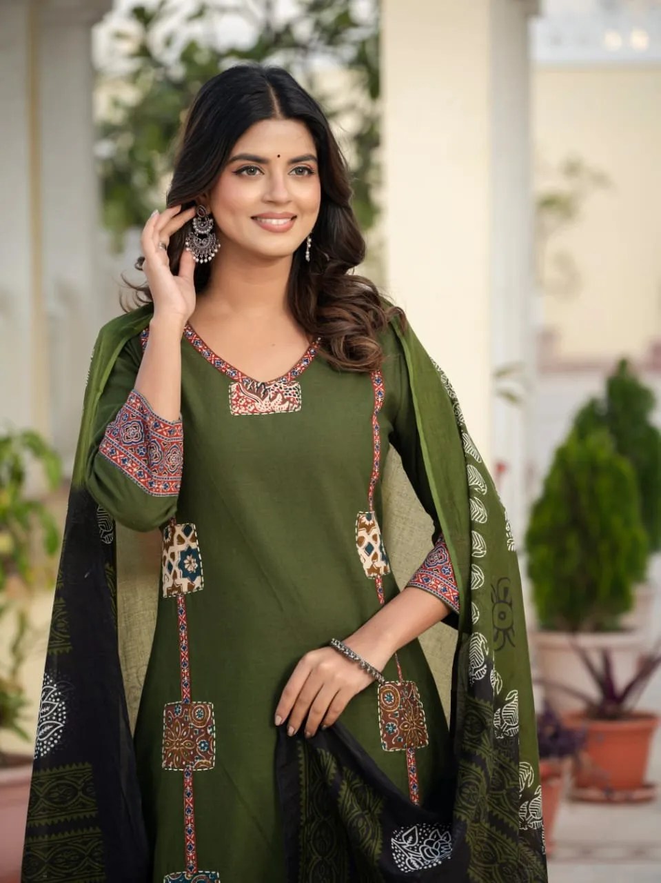 Beautiful Cotton Flex Kurti Set View 5 | Jaipur Cloth