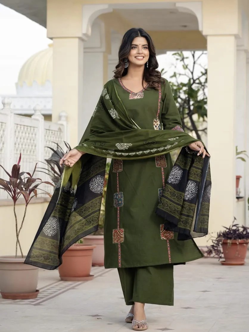Beautiful Cotton Flex Kurti Set Full Length & Fit View | Jaipur Cloth