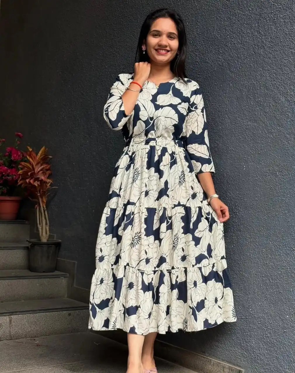 Chic Cotton Midi Kurti - Pure Cotton Casual Wear | Jaipur Cloth