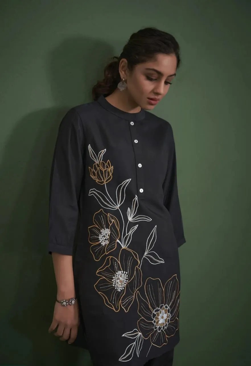 Cotton Comfort Cord Set Full Length & Fit View | Jaipur Cloth