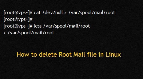 Delete All Root Mail / Inbox On Linux / Unix From A Shell Prompt – PBSNB