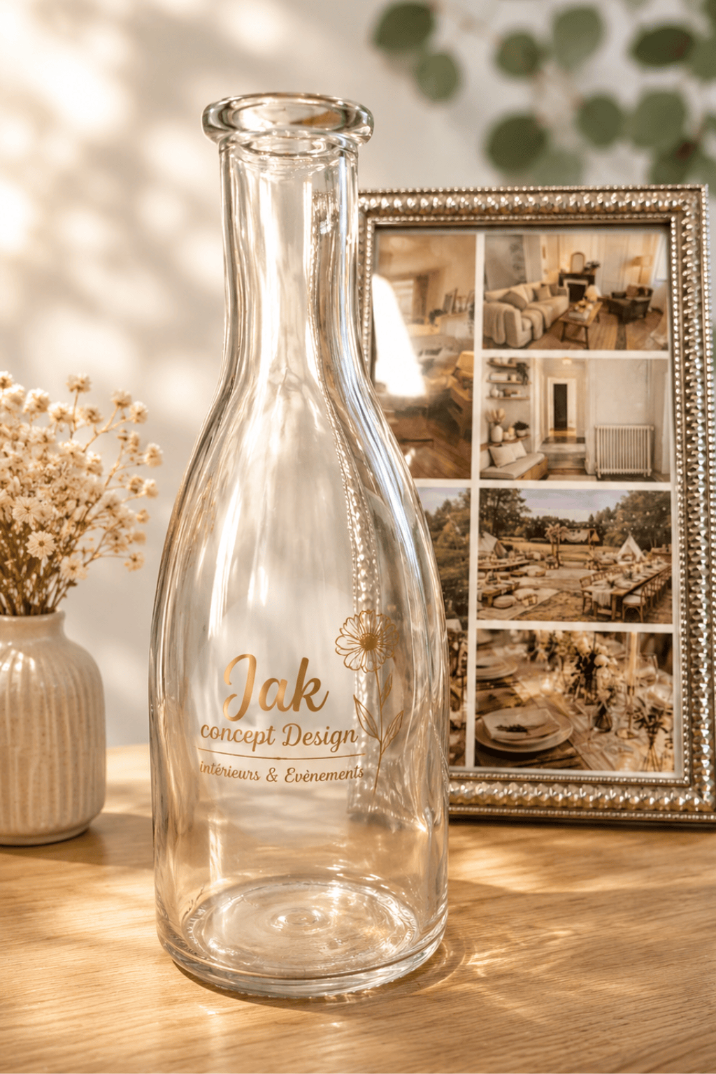 Petit vase bouteille