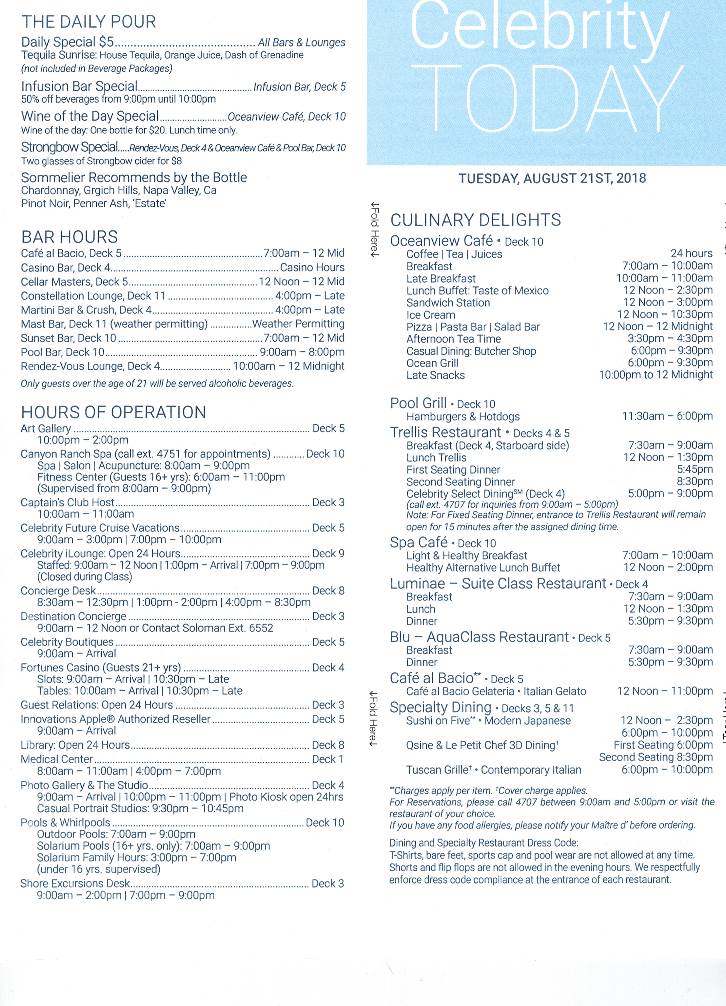 Cruise Review Celebrity Infinity To Alaska August 2018
