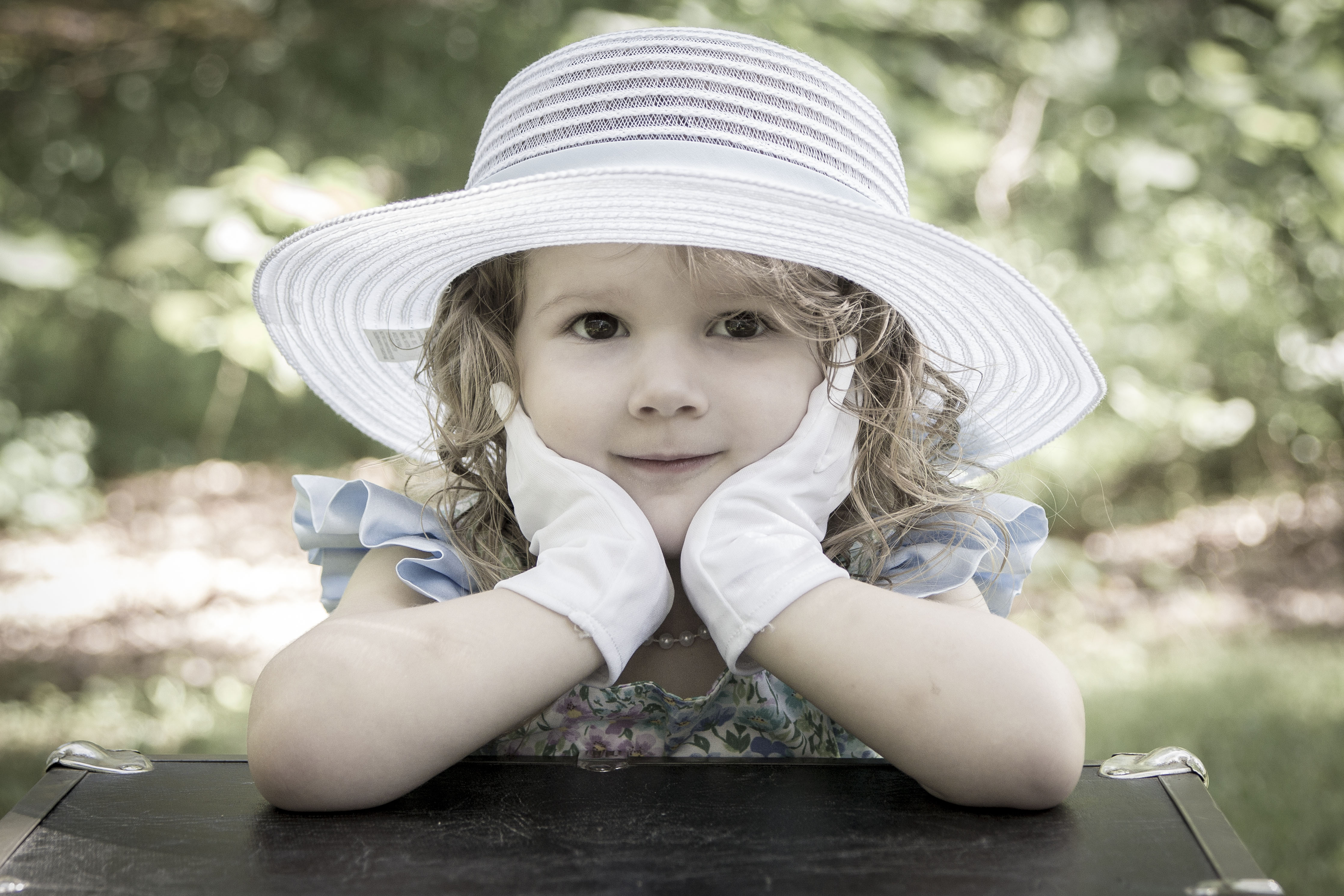 Tea party portrait photos