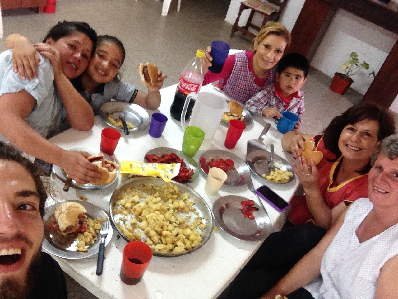 Lunchtime JuicyLucy meal with my people