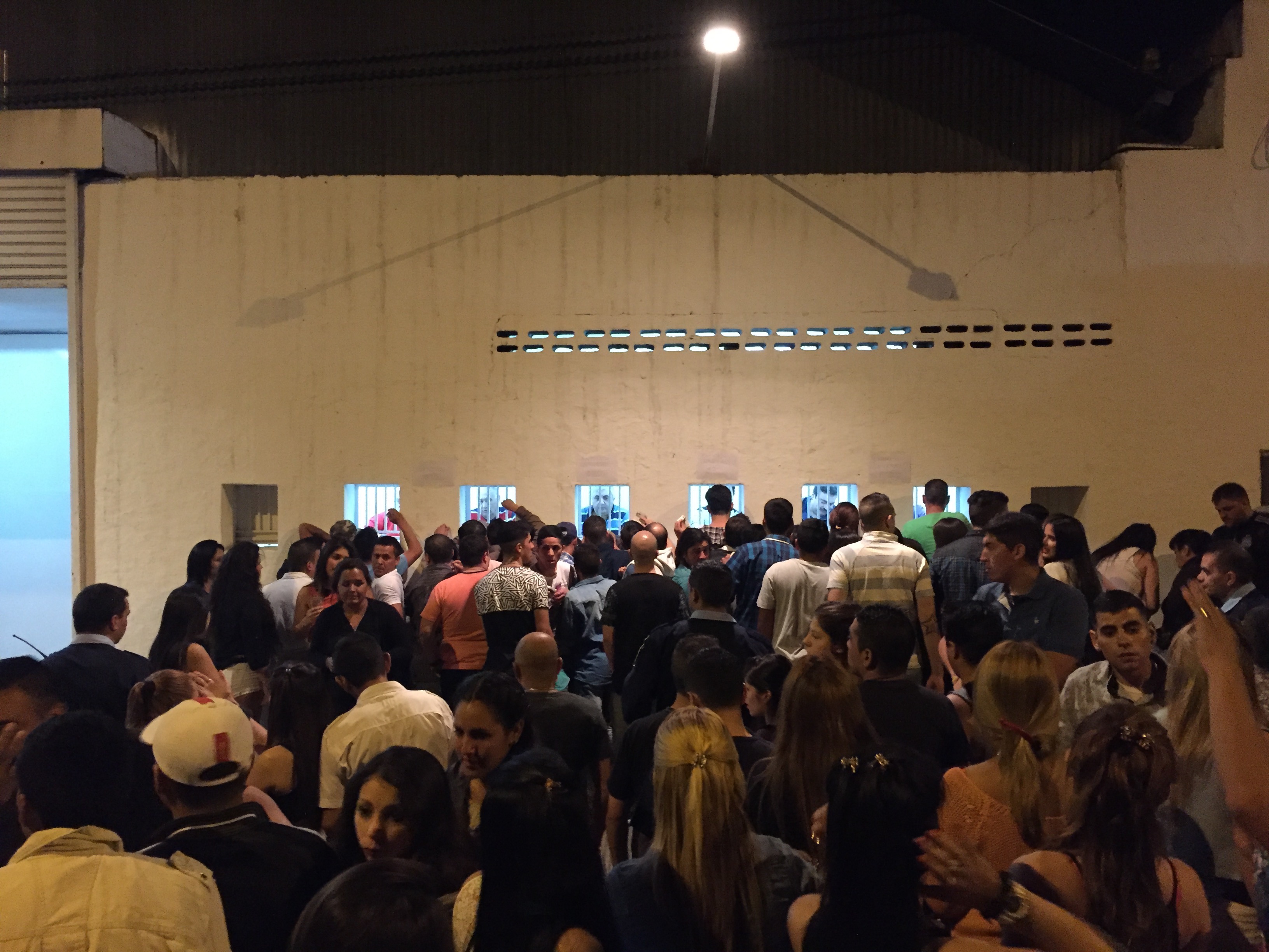 Ticket Line: this was 2:30am, when we arrived, the show had already started