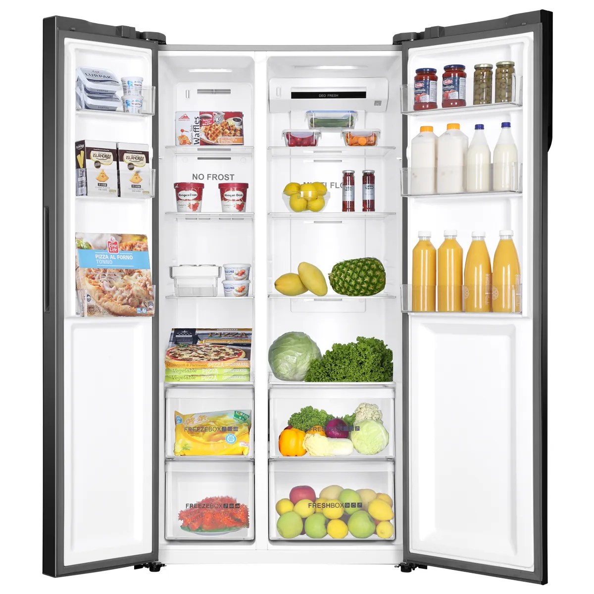 Model: HRF-622 IBG HAIER REFRIGERATOR SIDE BY SIDE INVERTER NO FROST