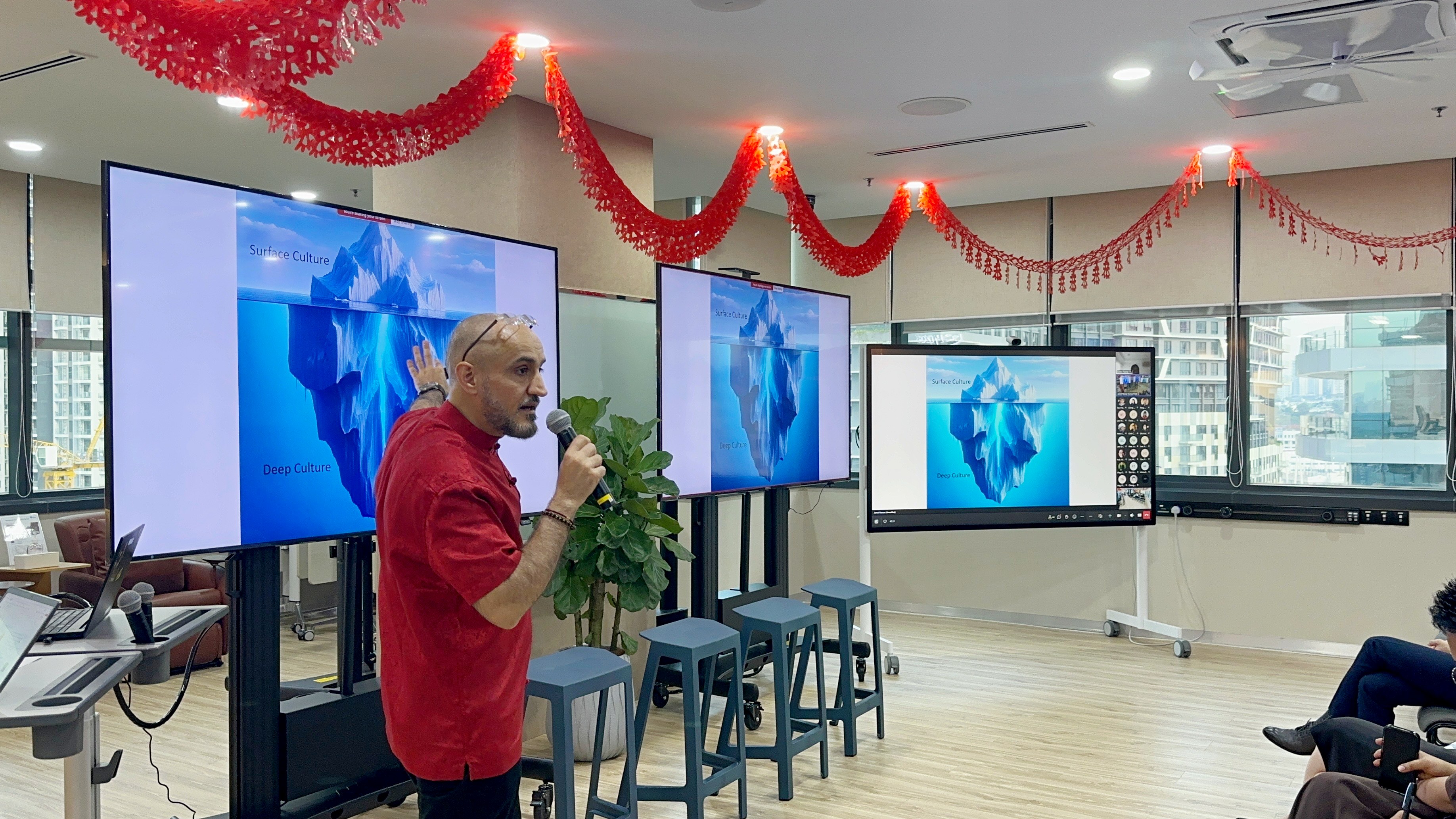 Dr. Jamal Nassar presenting