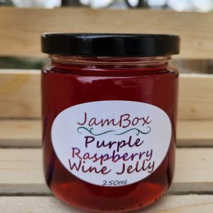 Purple Raspberry Wine Jelly