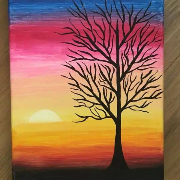 41 diy canvas painting ideas for beginners