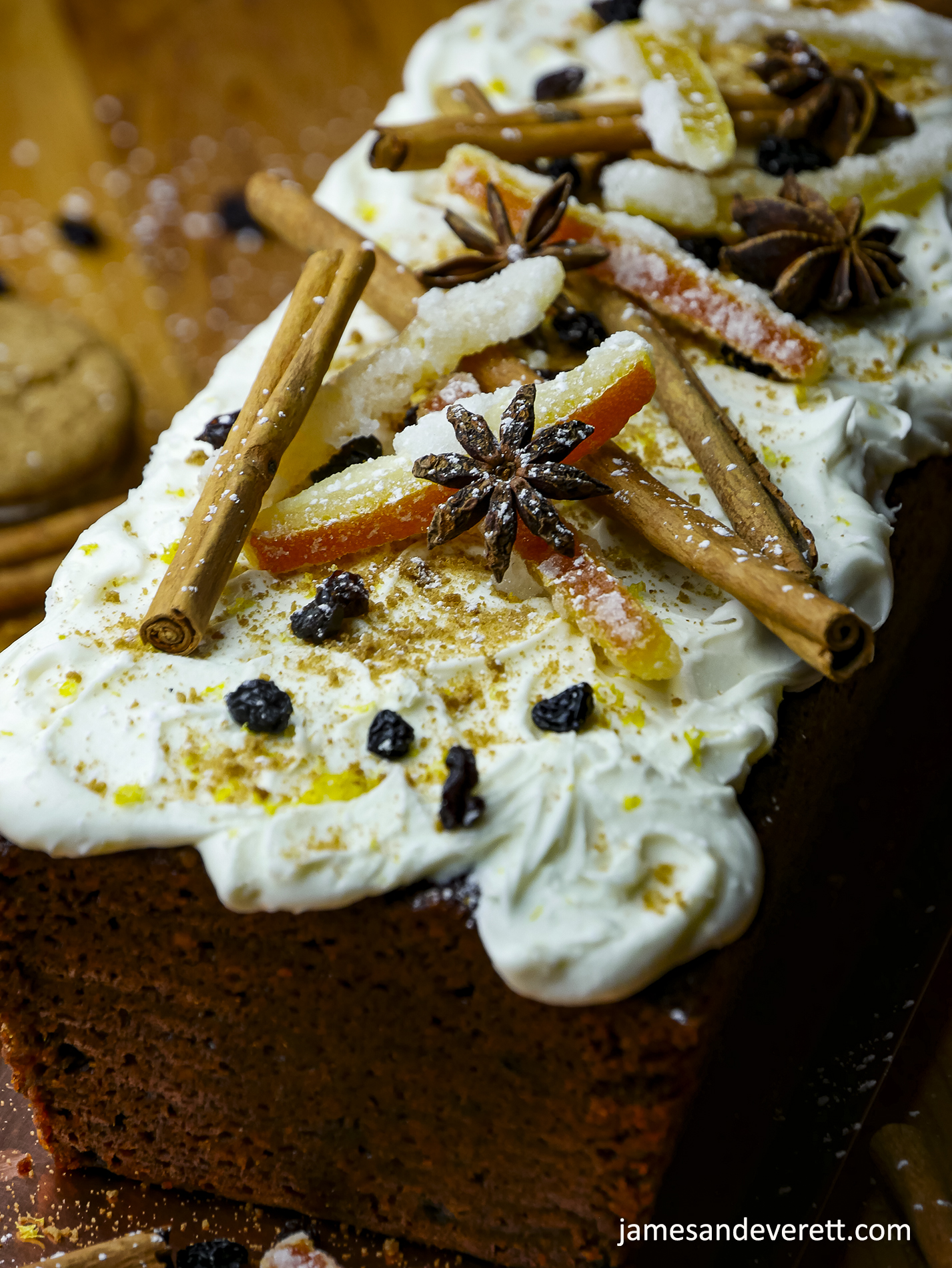 Old World Gingerbread Cake | James & Everett