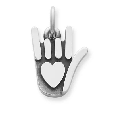 If its really tarnished (like mine was) you can get the foil & lightly scrub the . Sign of Love Charm | James Avery