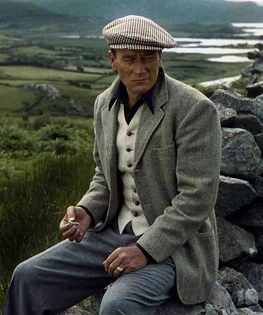 John Wayne in The Quiet Man [John Ford, 1952]. And @StandgableQB10 suggested this one.