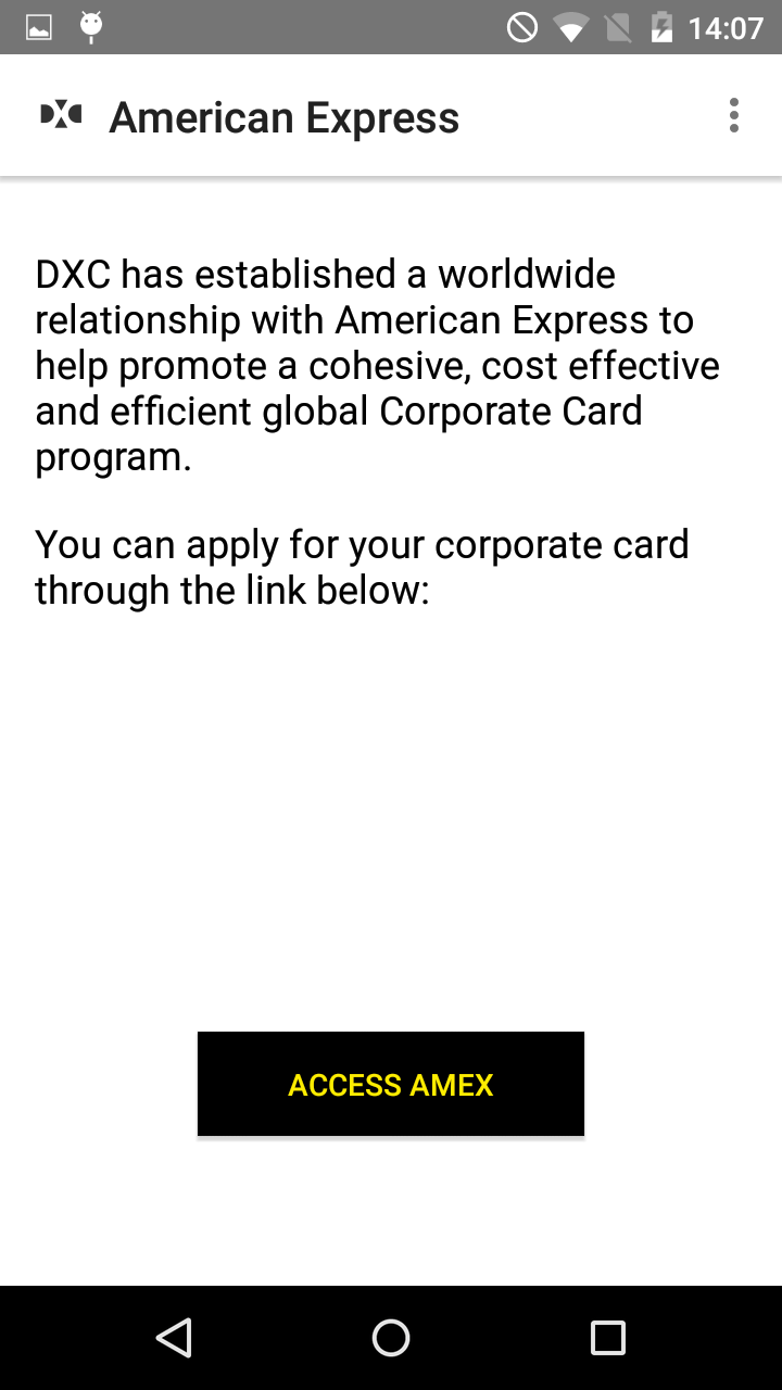 One of the tutorial links to other services