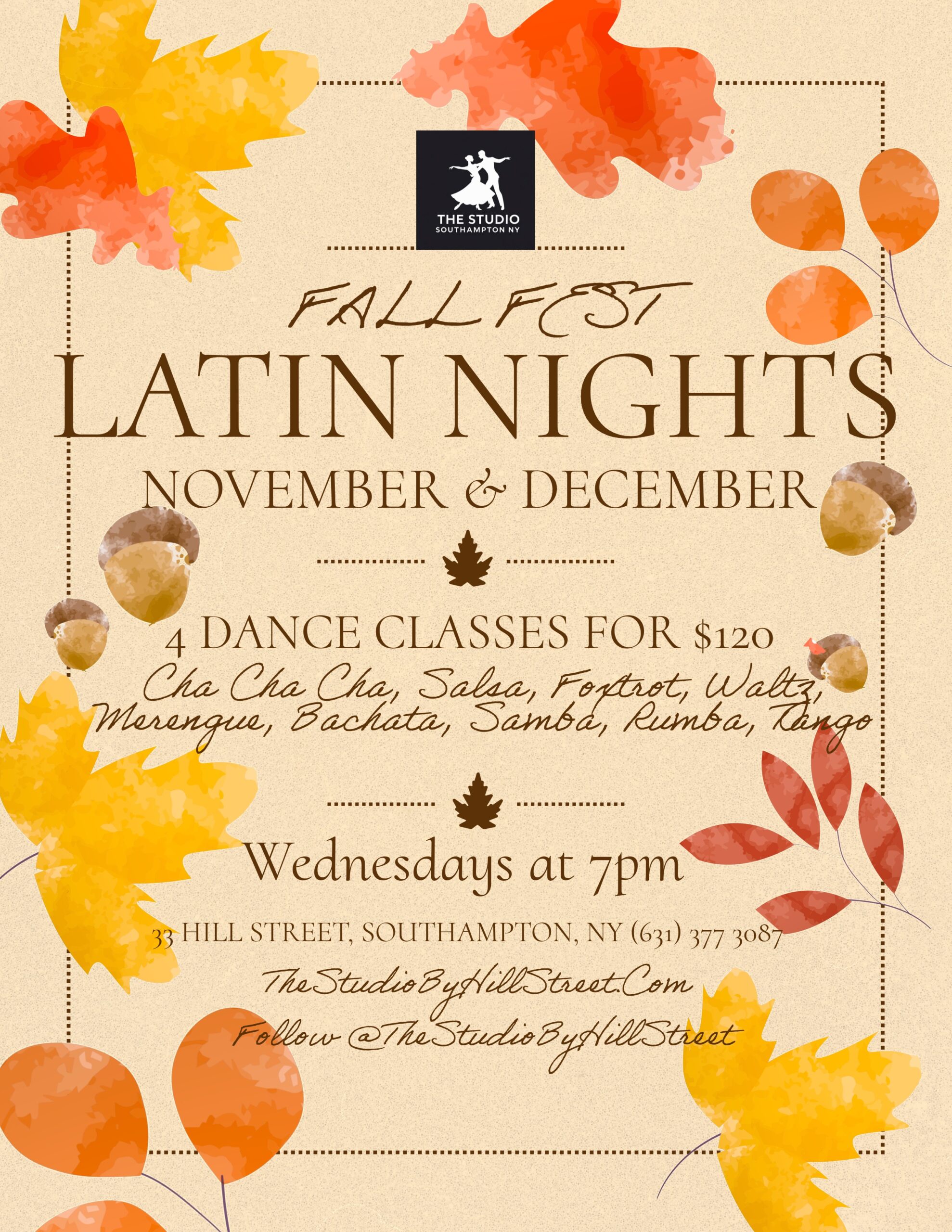 Open Latin Night At The Studio