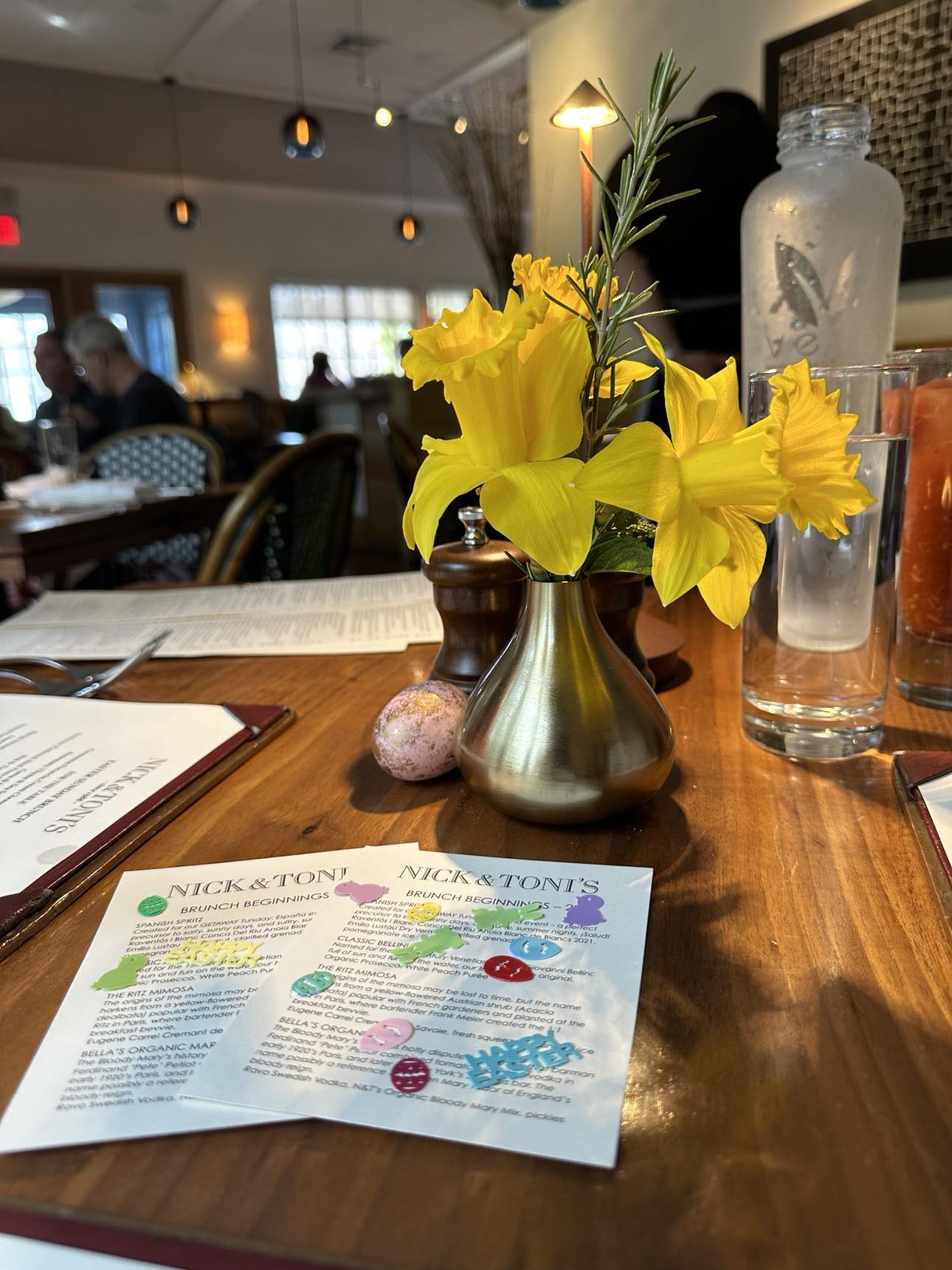 Easter Brunch At Nick & Toni’s