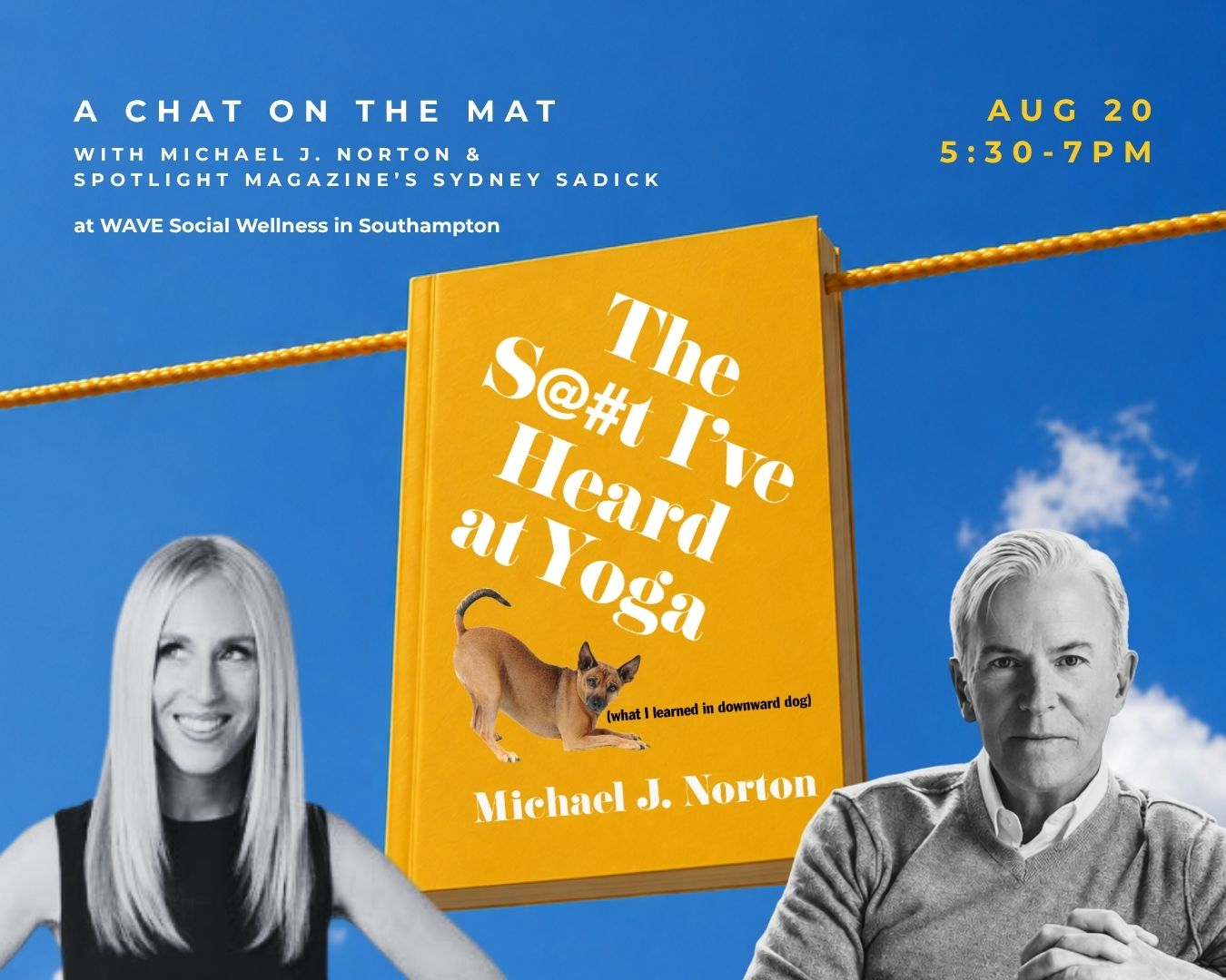 Chat On The Mat With Michael J. Norton At WAVE Social Wellness
