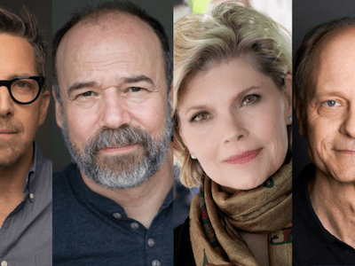 Better Late: Dan Bucatinsky, Danny Burstein, Debra Monk, David Hyde Pierce