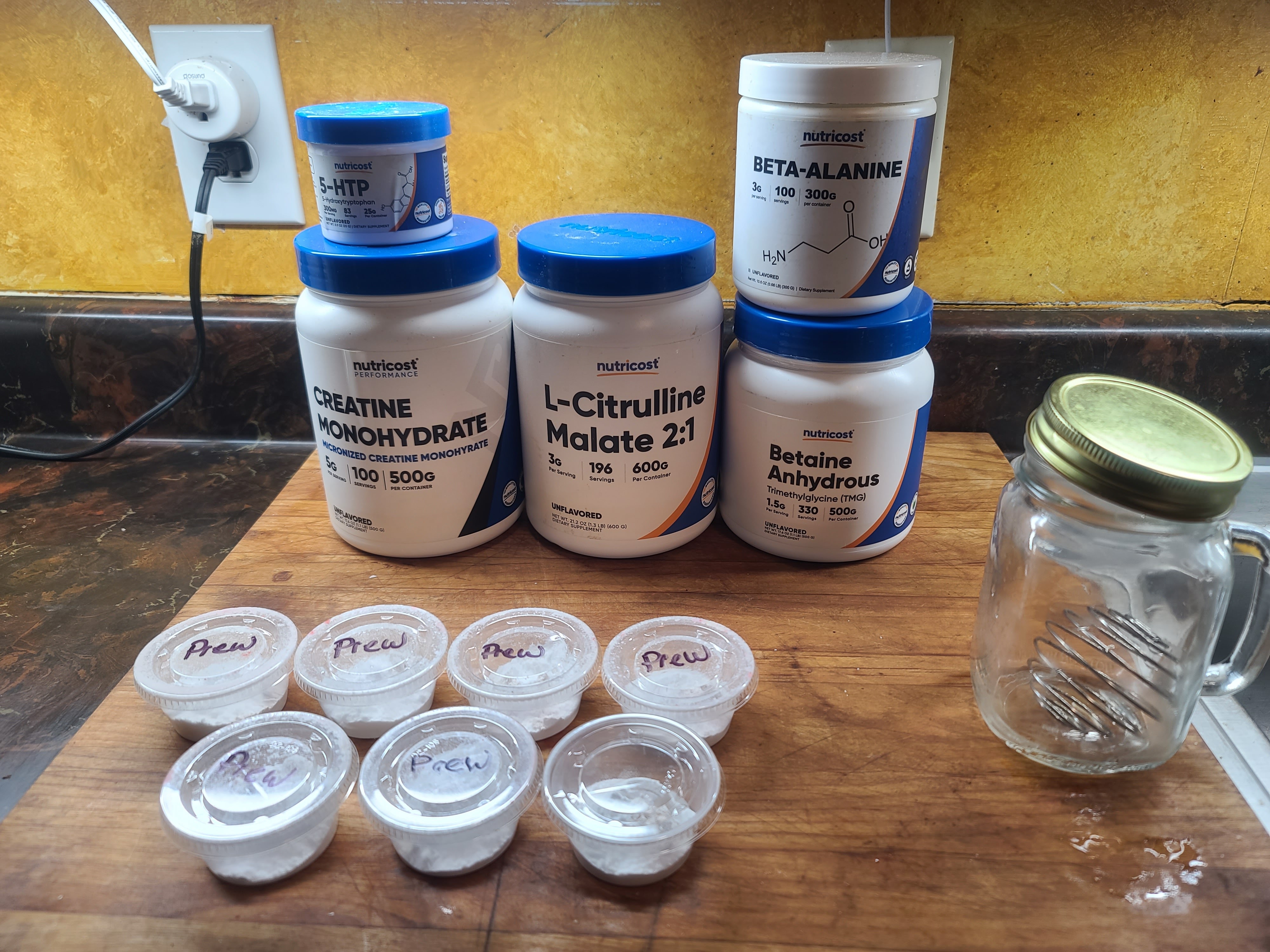 Read more about the article My Custom Pre-Workout Mix.