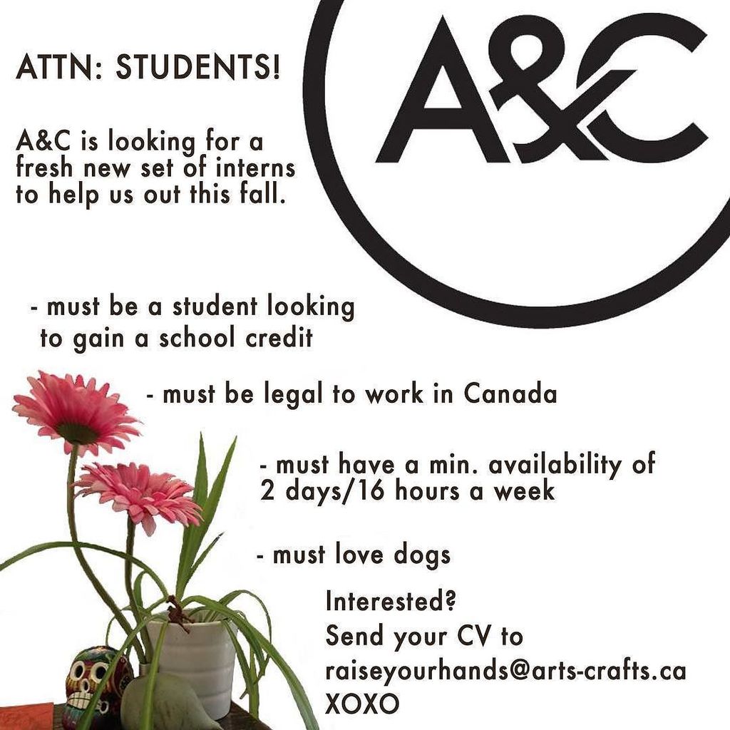 In an ultimate irony that was not lost on anyone involved, as an intern I was tasked with creating a promo image to help recruit future interns. Sunrise, sunset..we do this dance until the ends of time.