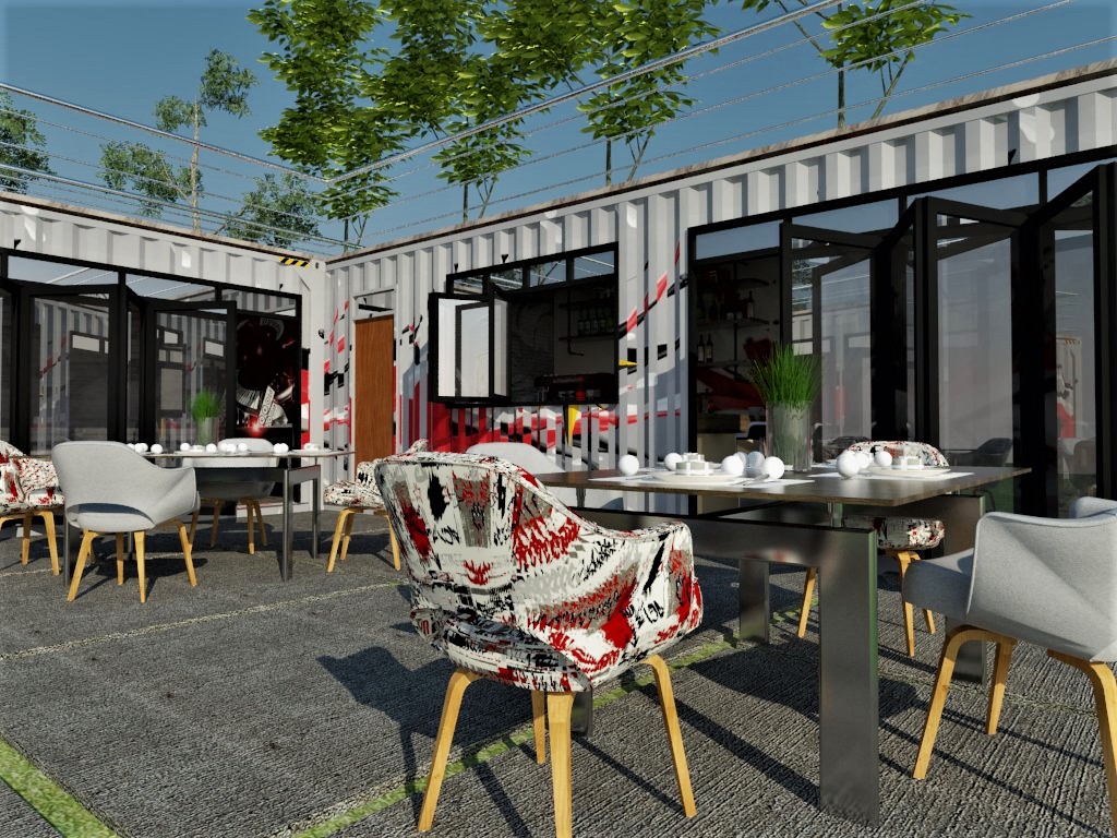 Shipping containers in Zimbabwe