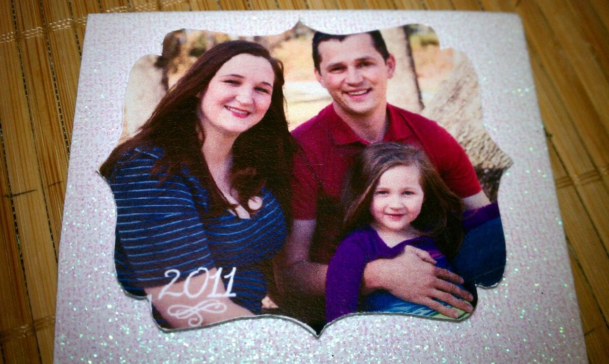 Diy family christmas ornaments