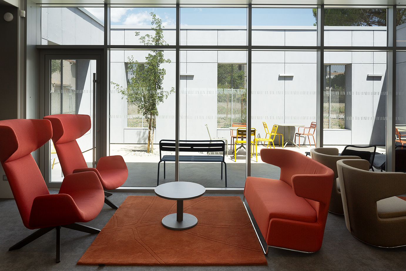 BIBLIOTHEQUE JEAN D ORMESSON Arch Romain Jamot Ph Marie Caroline Lucat