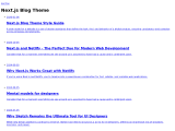 Next Js Blog Theme Jamstack Themes