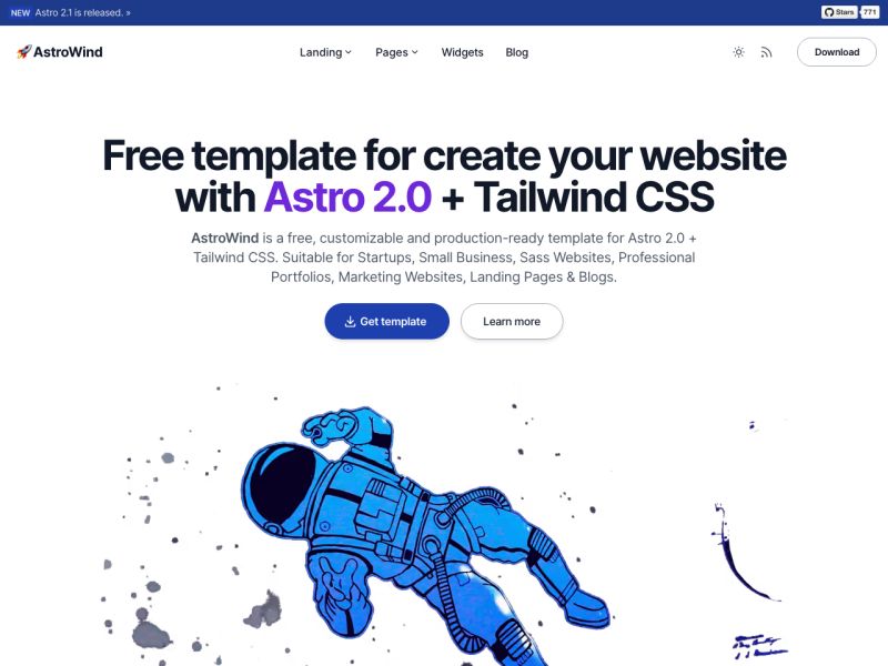 Wind Jamstack Themes - HD Light Patterns for Desktop