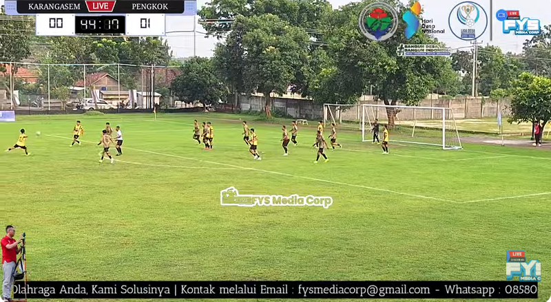 Tampil Perkasa, Pengkok Sragen Gilas Karangasem Grobogan 3-0 di Liga Desa Tingkat Jateng