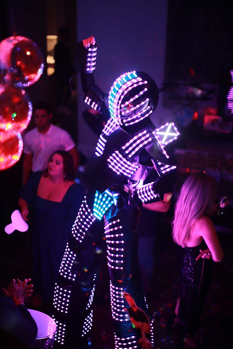Wedding LED Robot in Miami