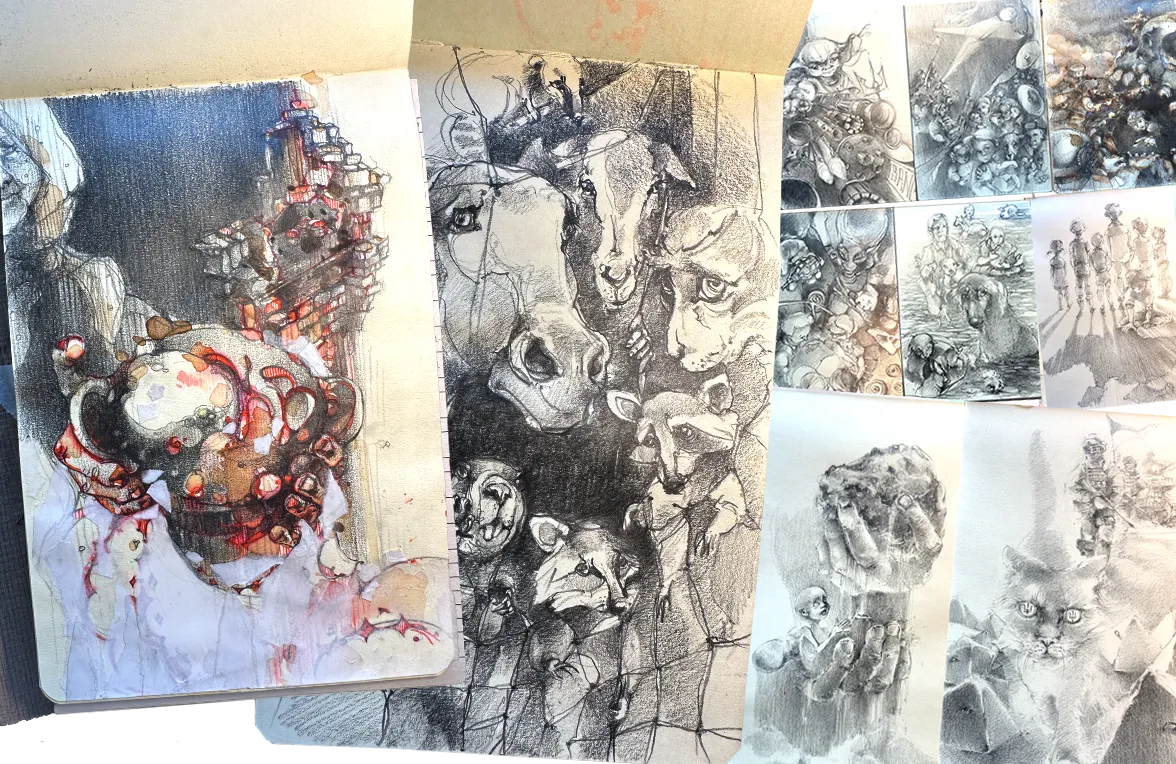 Jane Bazelyuk Sketches janeb