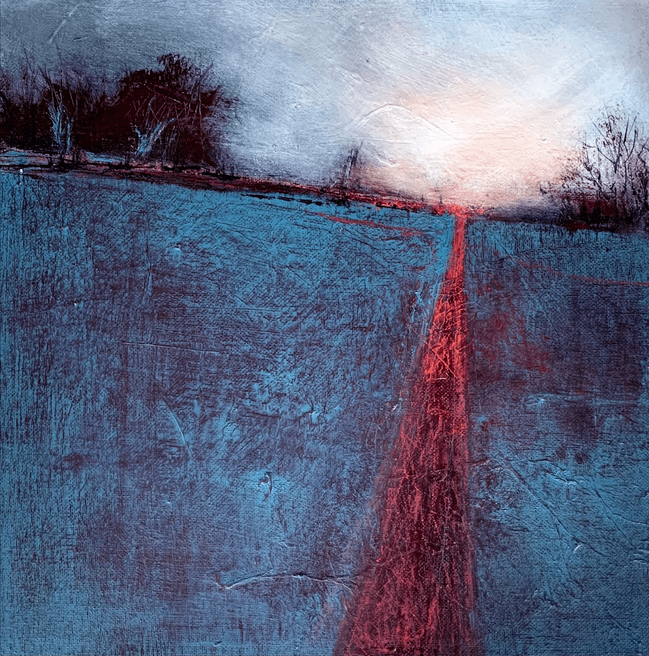 Acrylic, 40x40cm Framed SOLD