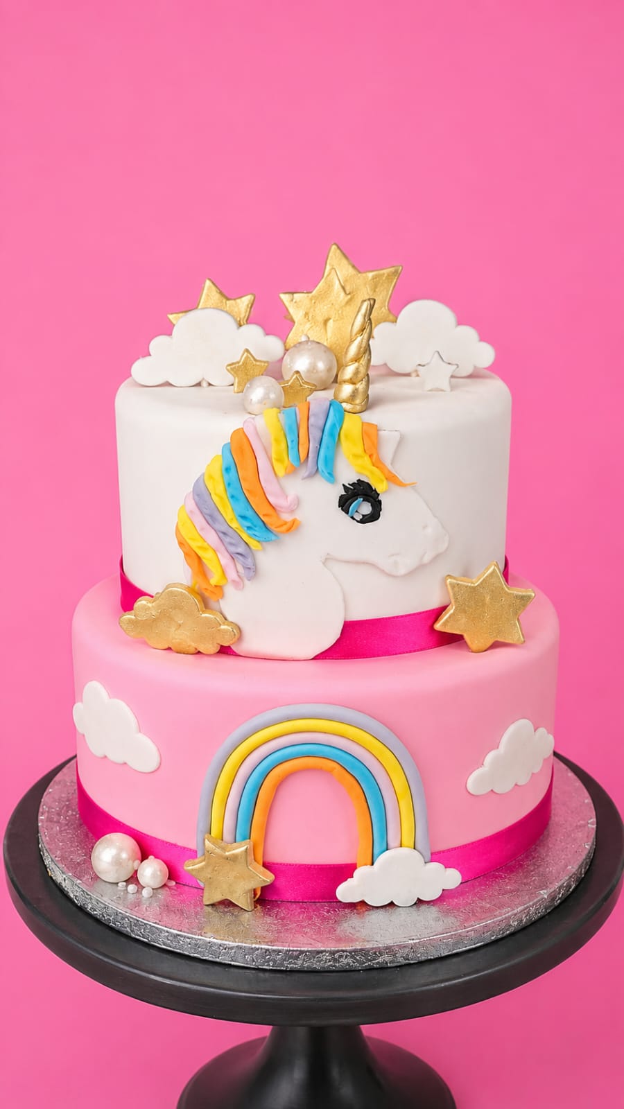Unicorn taart