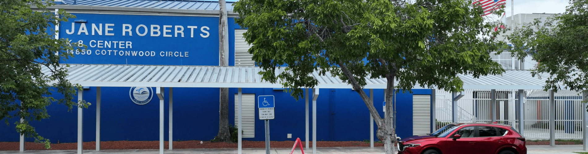 Front oF School Banner