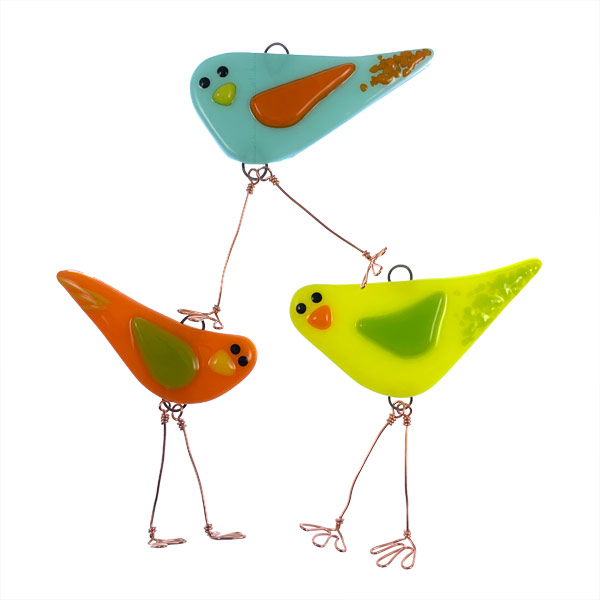 Mini Birds by Janet Crosby