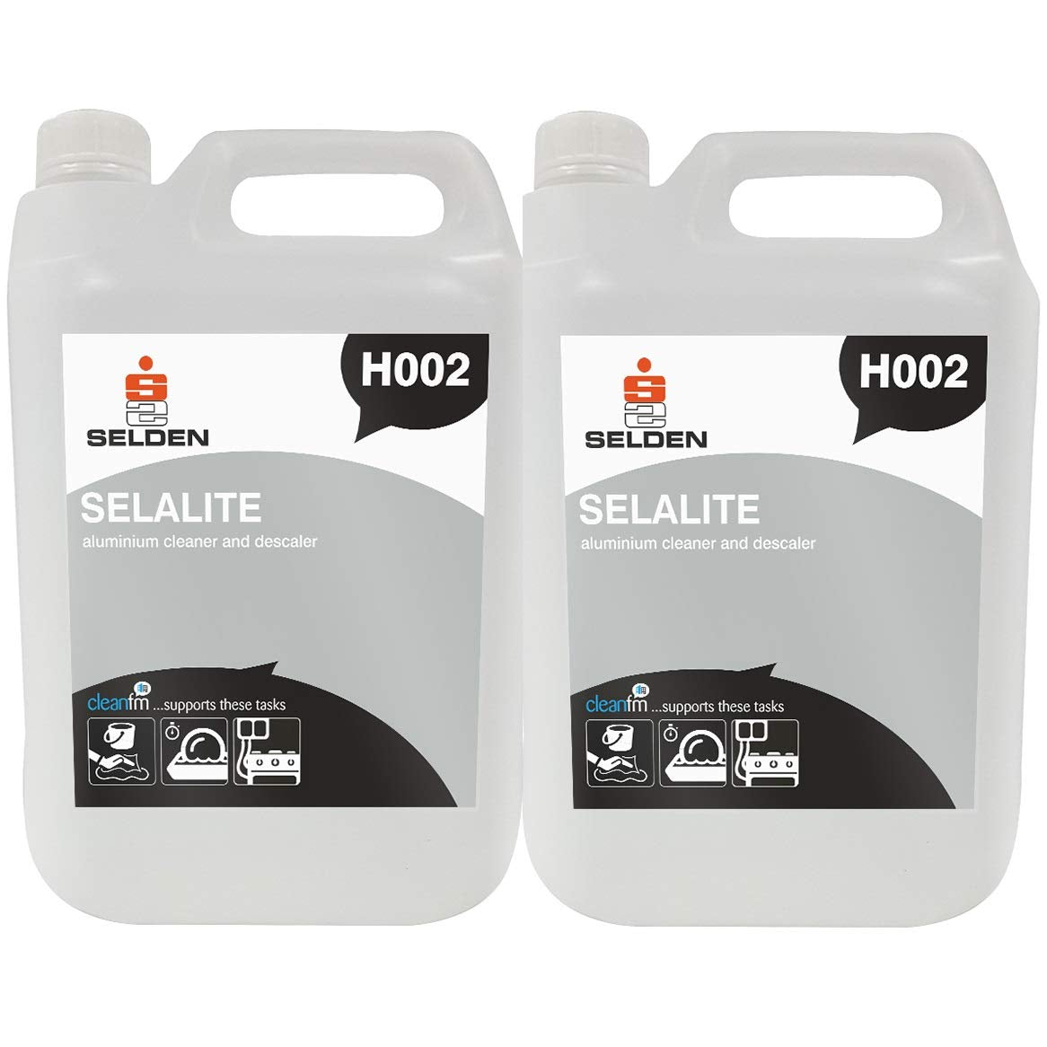 Selden H002 Selalite Aluminium Cleaner & Descaler - Pack of 2 x 5 Litre