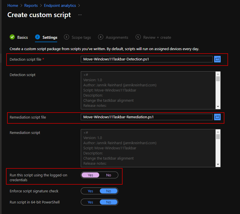 How to Align the Windows 11 Taskbar Left with Intune
