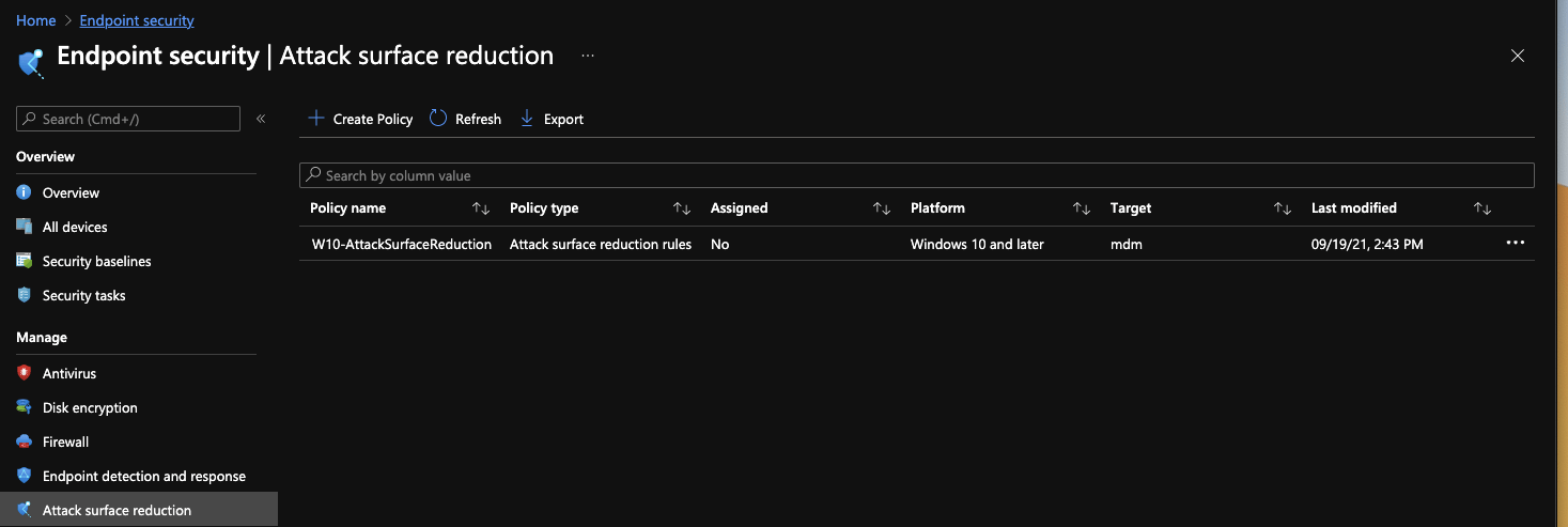 Microsoft Endpoint Manager Endpoint Security Guide