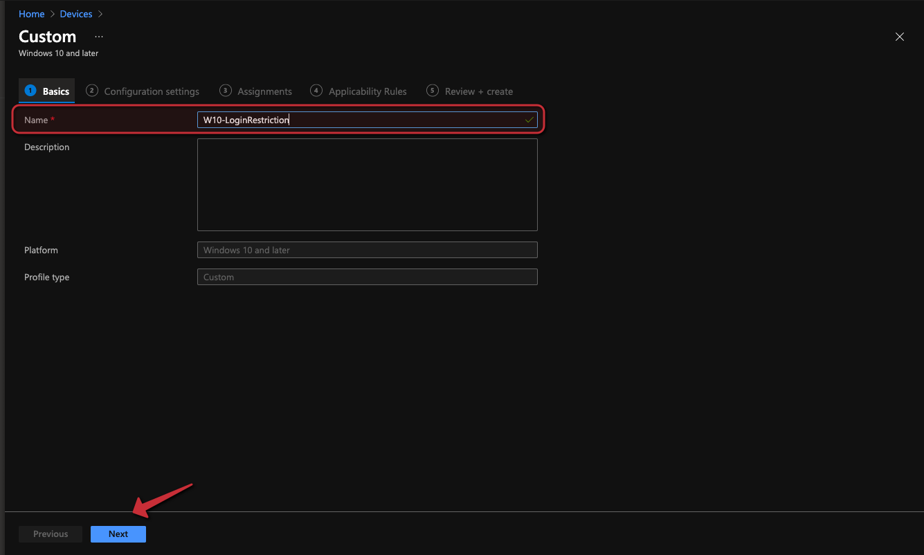 How to restrict the login to dedicated users with intune – Part 1