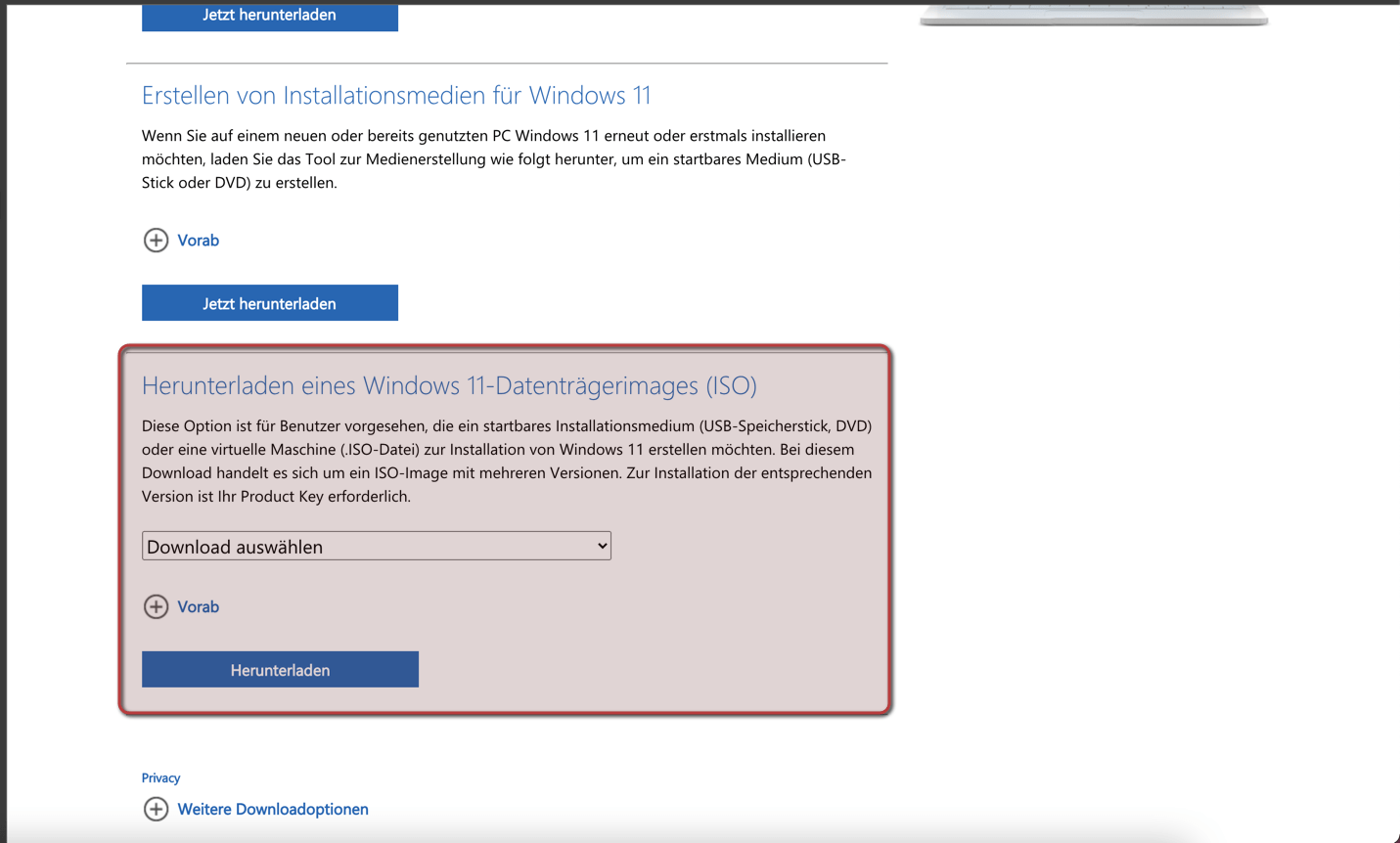 Install Windows 11 without TPM