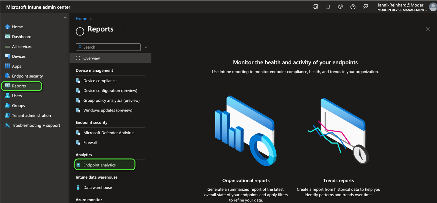 Intune Suite Part 3: Advanced Endpoint Analytics