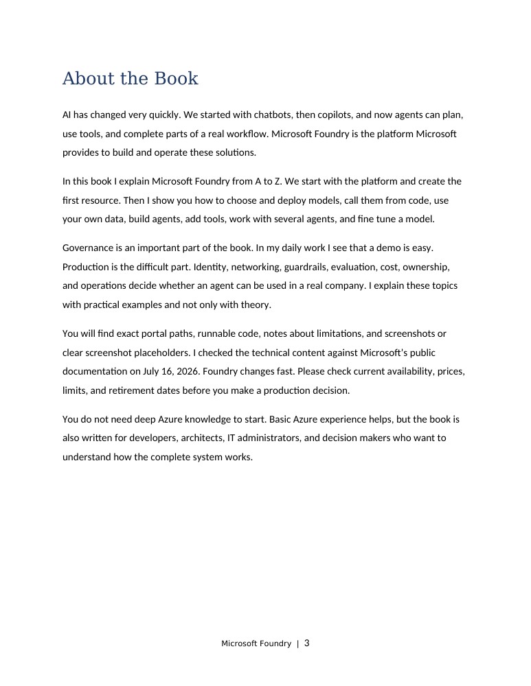 About the book — Microsoft Foundry