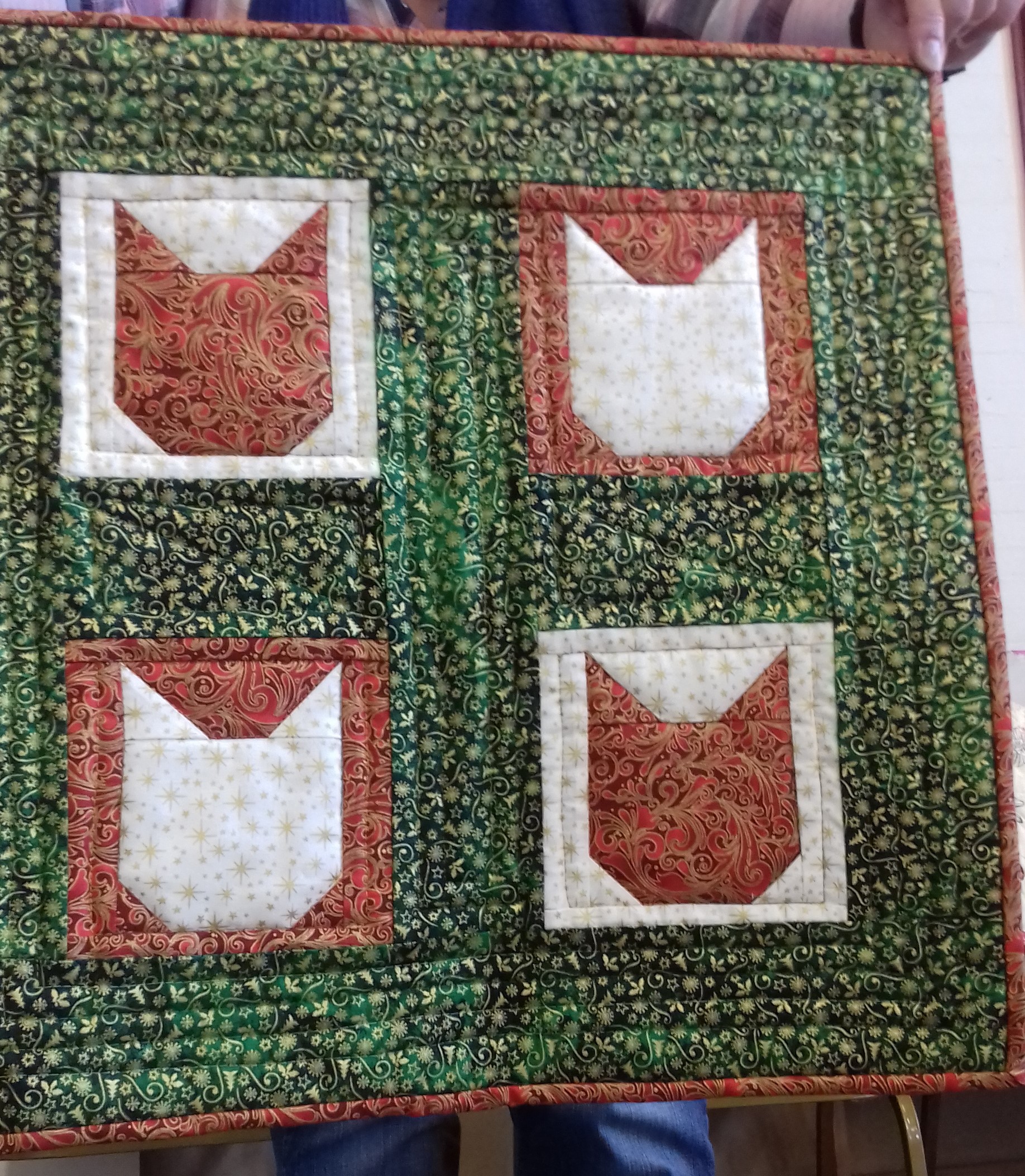 Margaret's Cat mat