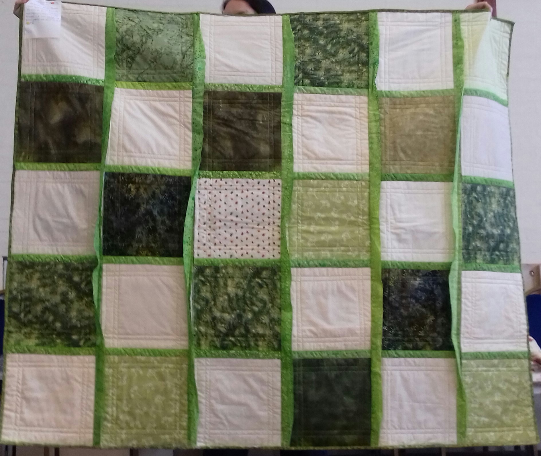 Margaret's QAYG the back